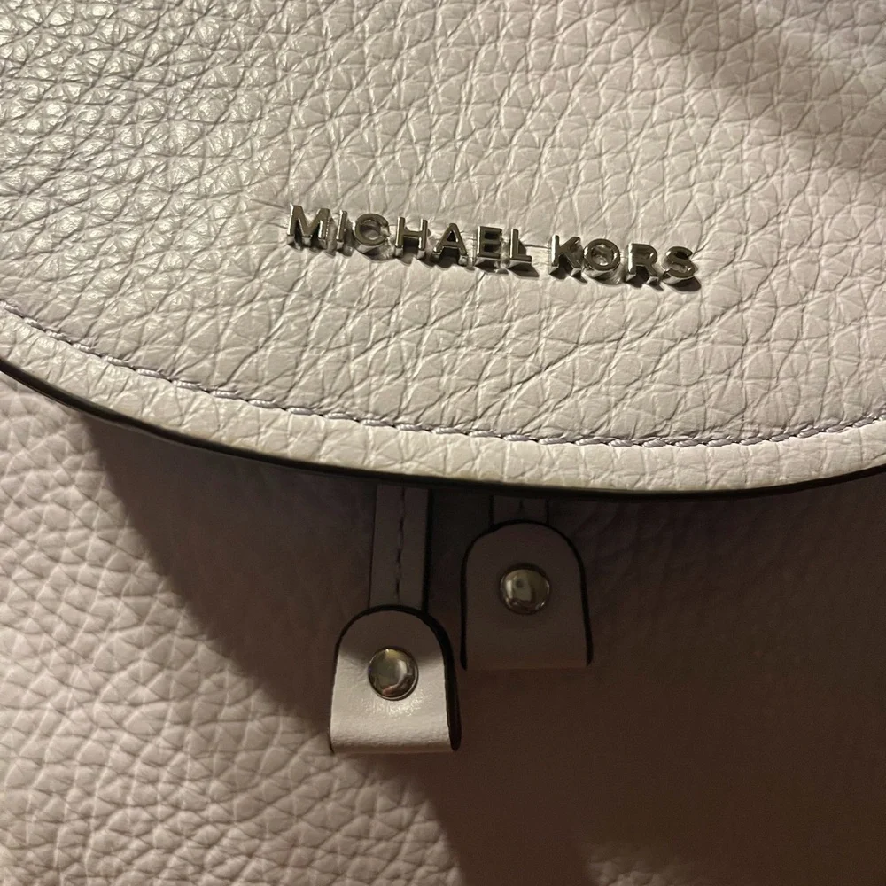 Michael KorsViv soft lilac mist Extra-small Pebbled Leather Mini Backpack - Picture 5 of 16